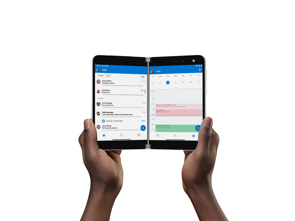 Surface Duo Available from February 18th, 2021 for our commercial